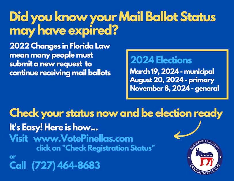 Virtual Phone Bank/ Hispanic Voters Renew and update your vote by mail